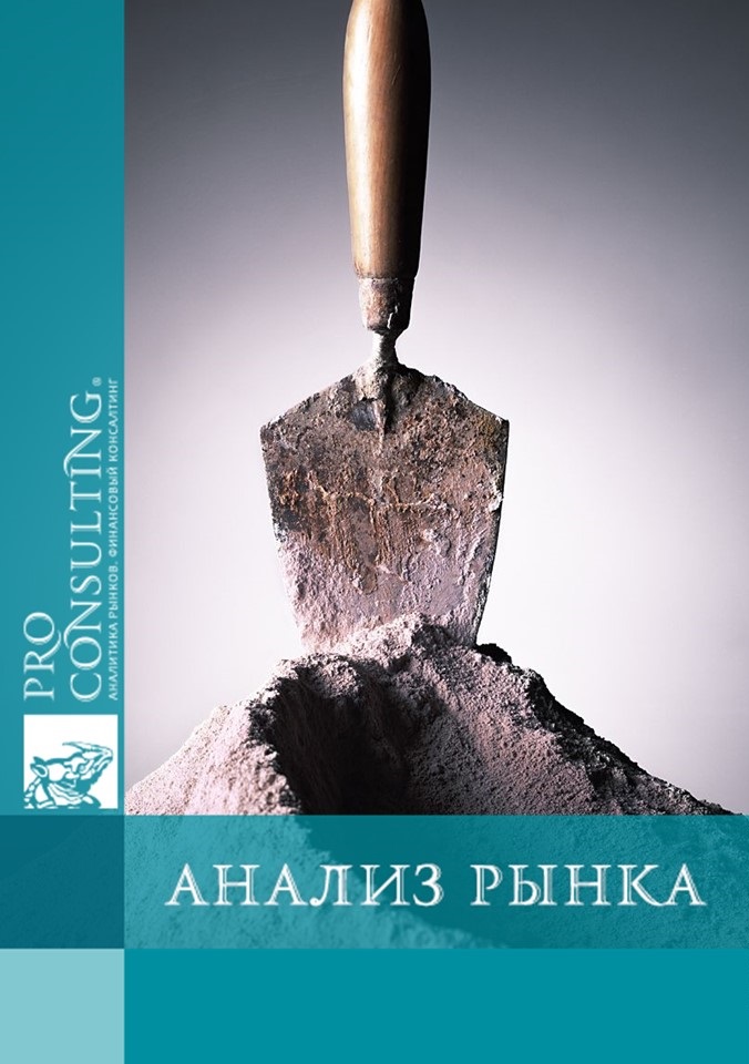 Анализ рынка сухих строительных смесей Украины. 2010 год